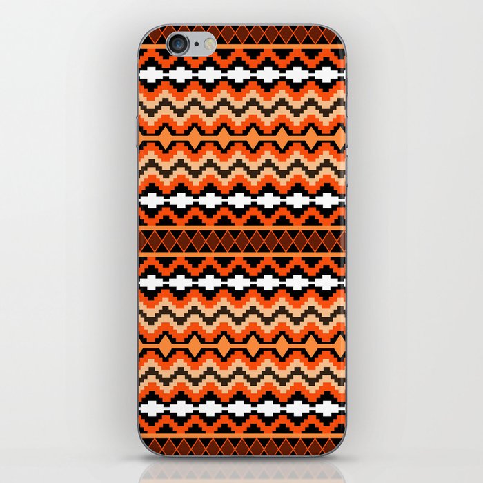 Colorful Tribal Aztec Pattern iPhone Skin