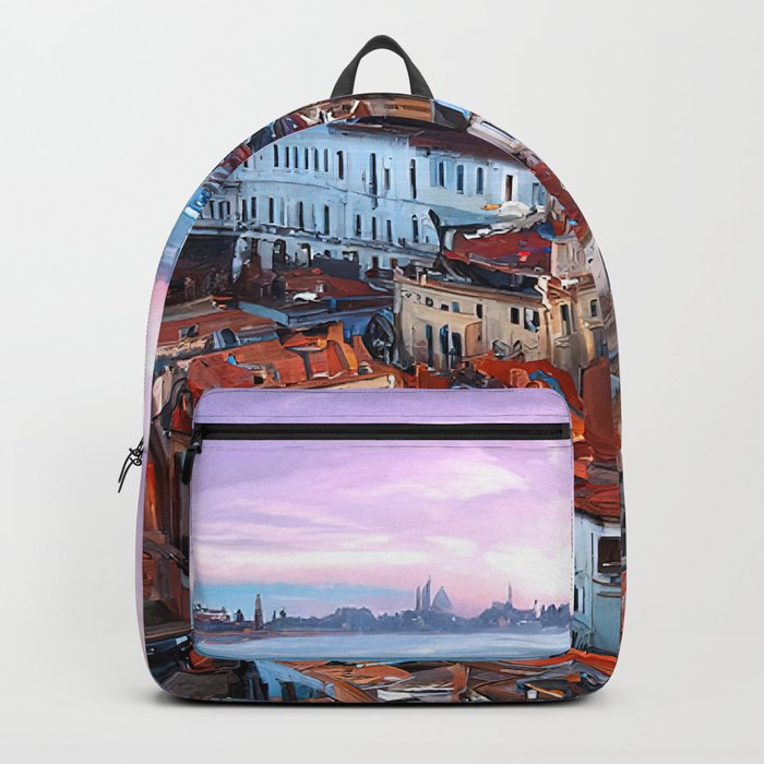 Venice, Italian Panorama Backpack