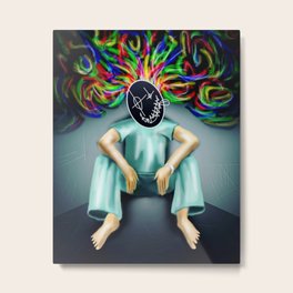Lunatic Metal Print
