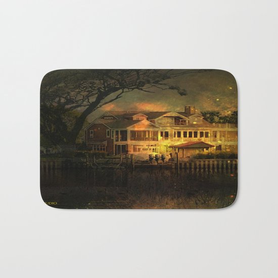 Spooky Boathouse Bath Mat