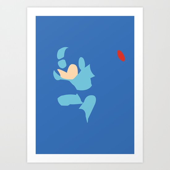 Mega Man - Mega Man Art Print