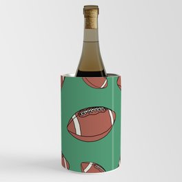 American Football Pattern Wine Chiller
