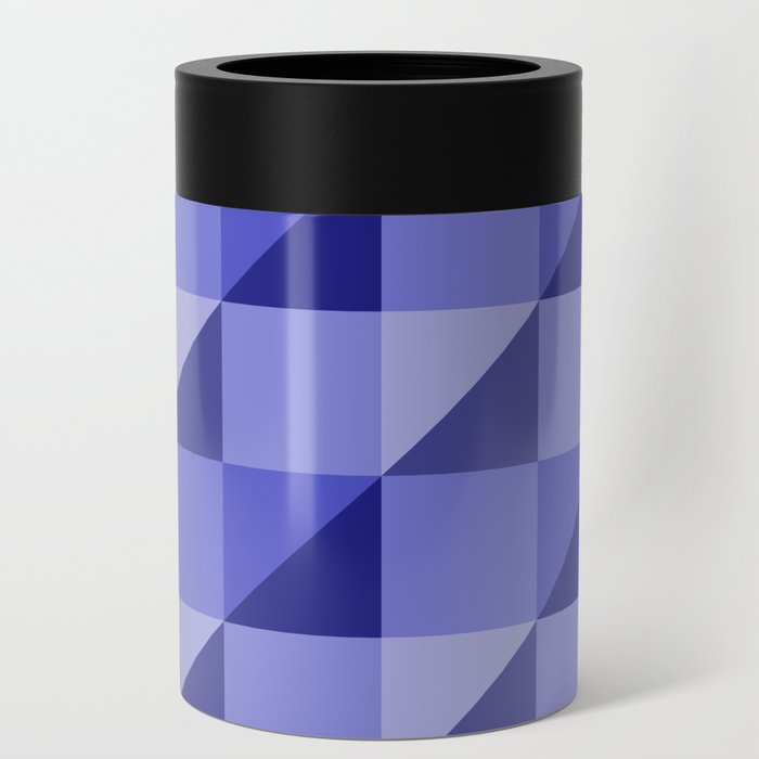 Very Peri Grid Can Cooler
