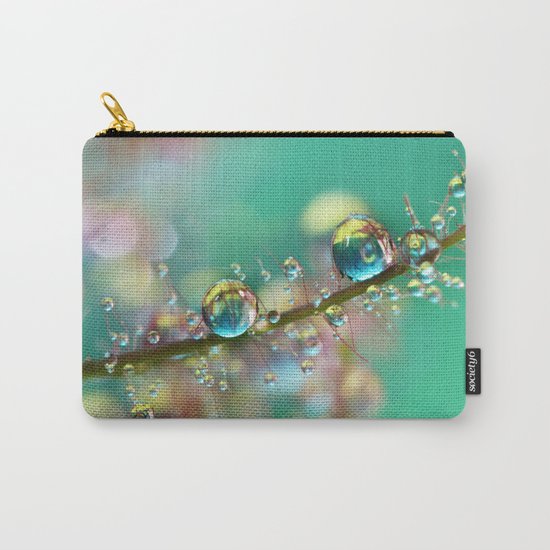 Smokey Rainbow Drops Carry-All Pouch