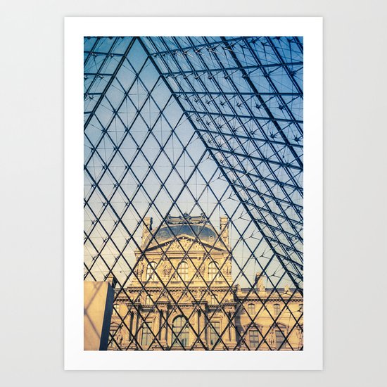 In The Pyramid Art Print
