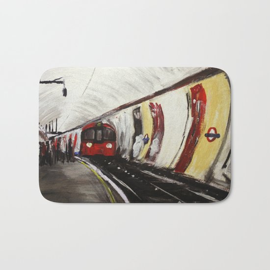 London Underground Wood Green Bath Mat