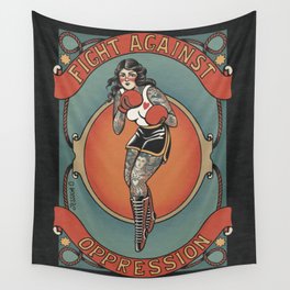 Fighter Wall Tapestry