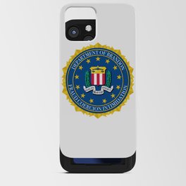 FBI, DEPARTMENT OF BRANDON iPhone Card Case