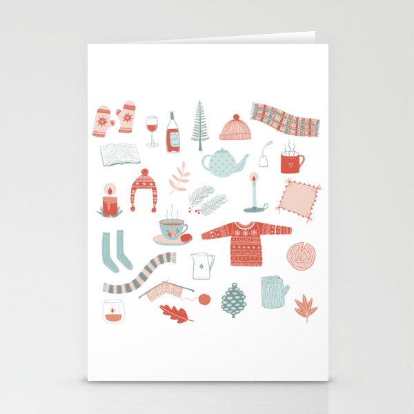 Hygge Cosy Things Stationery Cards