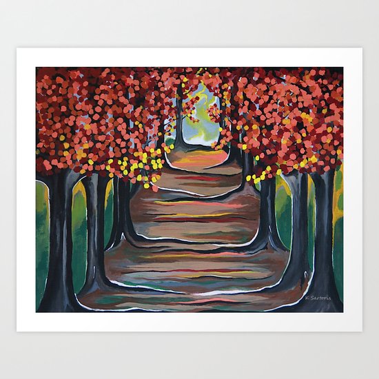The Tranquility Of Nature Art Print