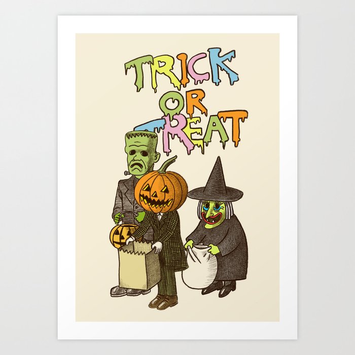 Happy Halloween! Art Print by opifan64 | Society6