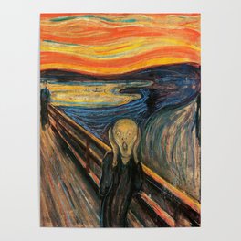 Edvard Munch, “ The Scream ” Poster