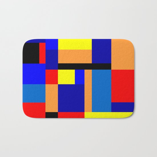 Mondrian #2 Bath Mat