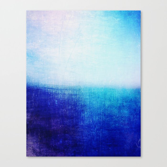 blue abstract Canvas Print