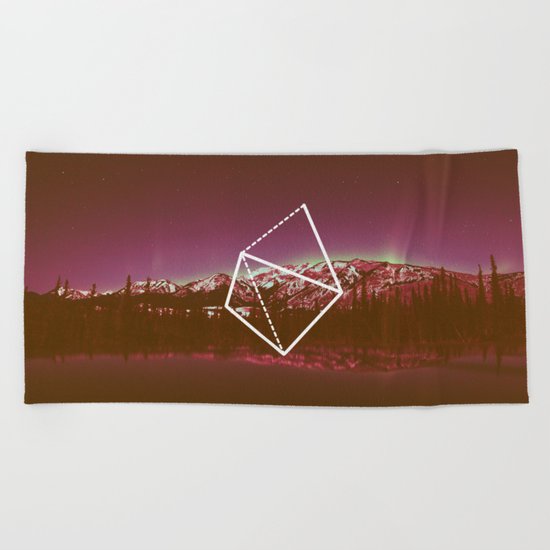 blood no what Beach Towel