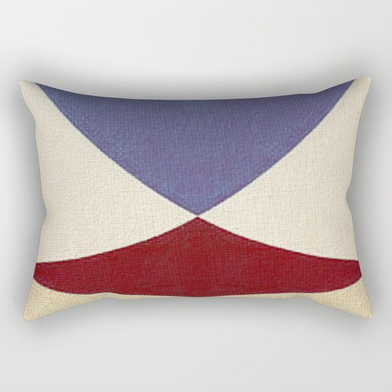Lucha Libre Mask 4 Rectangular Pillow