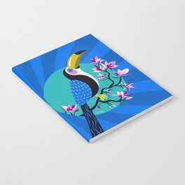 Tropical Toucan – Turquoise & Blue Notebook