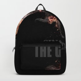 The G.O.A.T. Goat Skull Flames Fire SINCE 1980 Birthday Birthyear Greatest of All Time Backpack