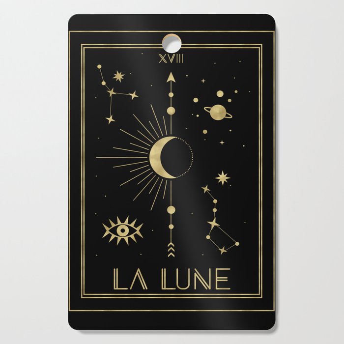 The Moon or La Lune Gold Edition Cutting Board
