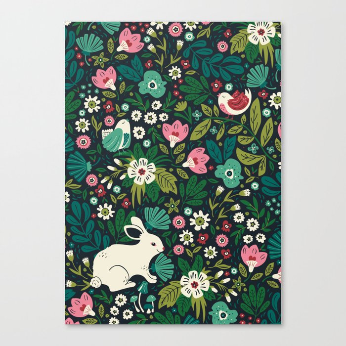 Forest Friends Canvas Print