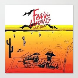 Fear and Loathing in Las Vegas- Desert Canvas Print