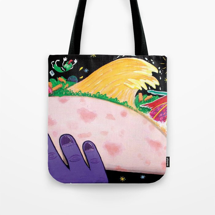 "Cocó´s Surfing safary" Tote Bag