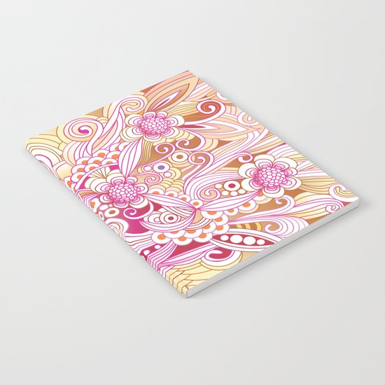 Flower fire Notebook