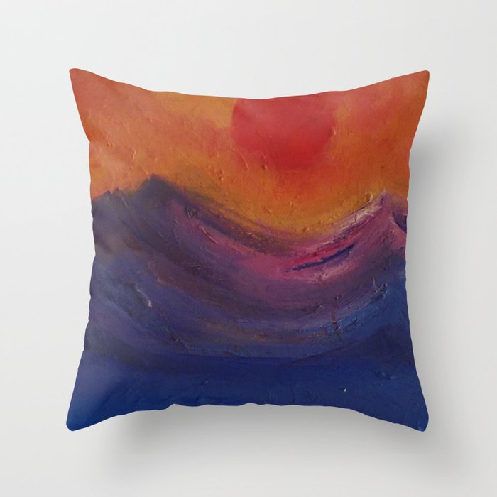 Eclipse Throw Pillow