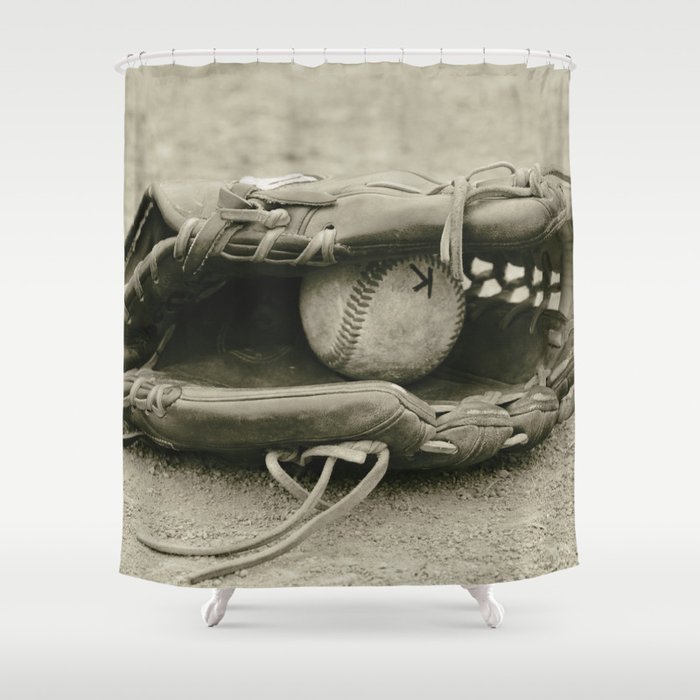 First Love 3 in Sepia Shower Curtain