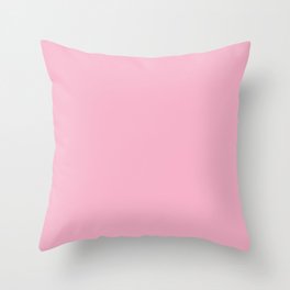 Retro Diner Pink Throw Pillow