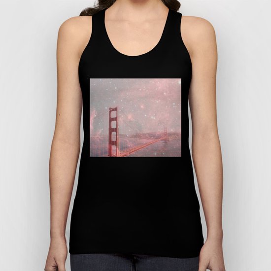Stardust Covering San Francisco Unisex Tank Top
