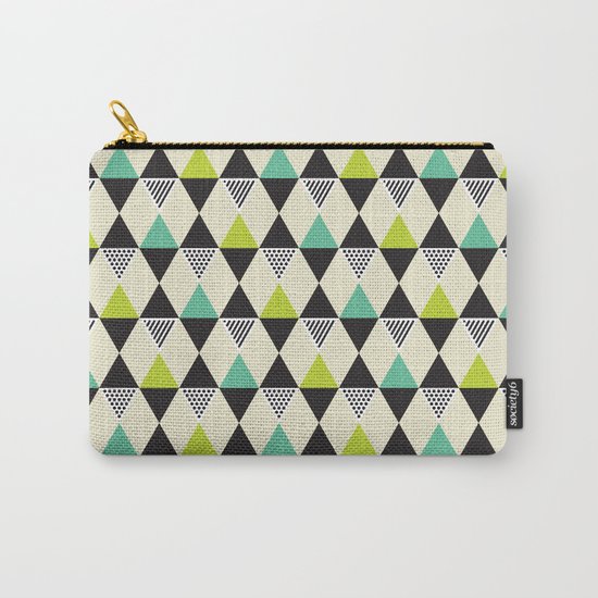 Mid-century pattern Carry-All Pouch