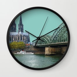 Cologne, Germany Travel Artwork Wall Clock