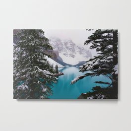 Paradise in the Mountains (Color) Metal Print