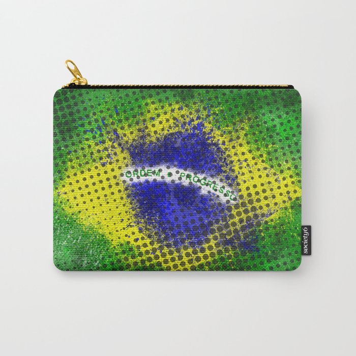 Brazil - Brazilian Flag Carry-All Pouch