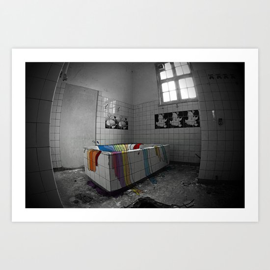 Psalms 23 v 5 Art Print