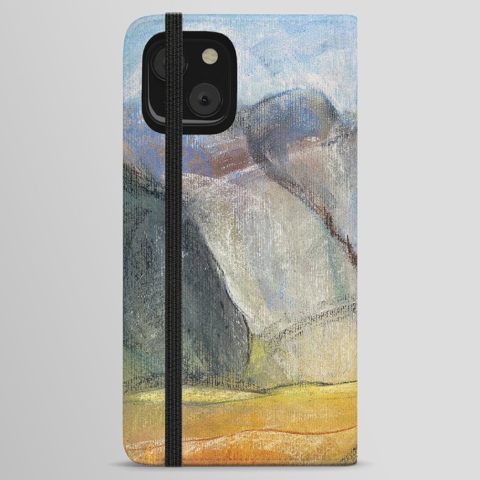 Yosemite Mountain Cliffs iPhone Wallet Case