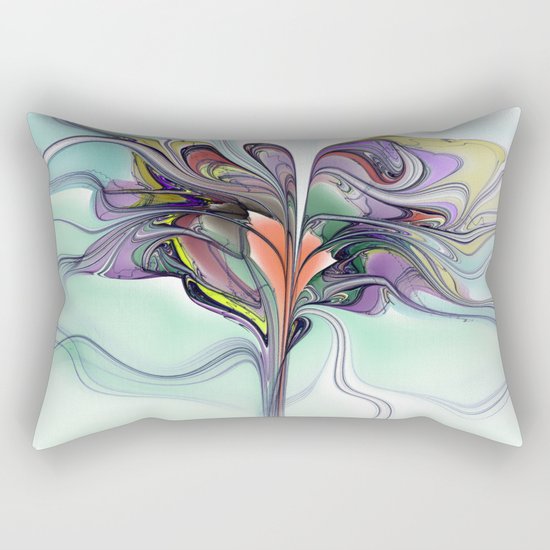 Butterfly Tree Rectangular Pillow