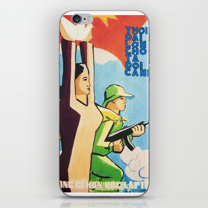 Vietnam propaganda poster - A new system of Independence and Freedom iPhone Skin