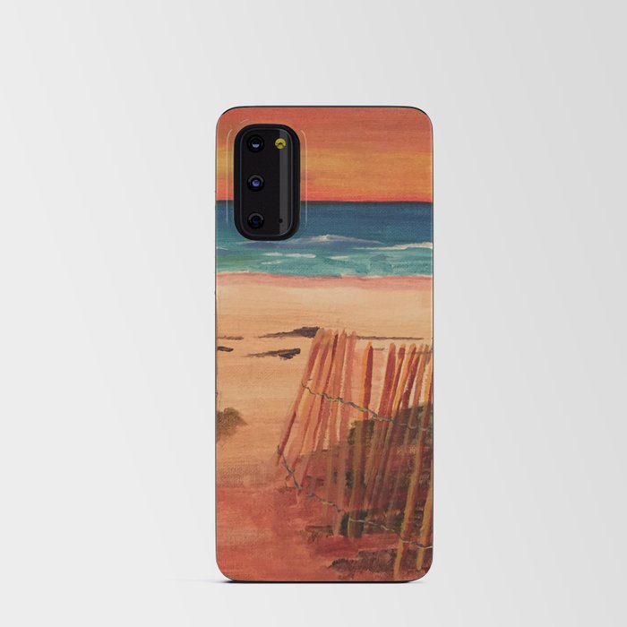Sunset on the Beach Android Card Case
