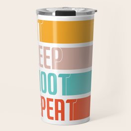 Eat Sleep Shoot Repeat Photographer Travel Mug