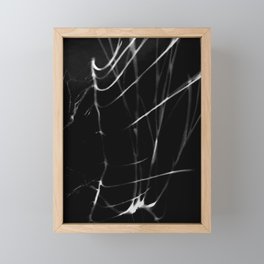 Abstract Photogram Framed Mini Art Print
