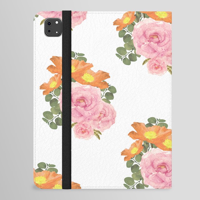 Summer Floral Print iPad Folio Case
