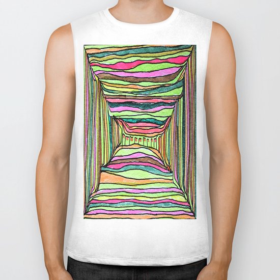 Boxy Bright Biker Tank