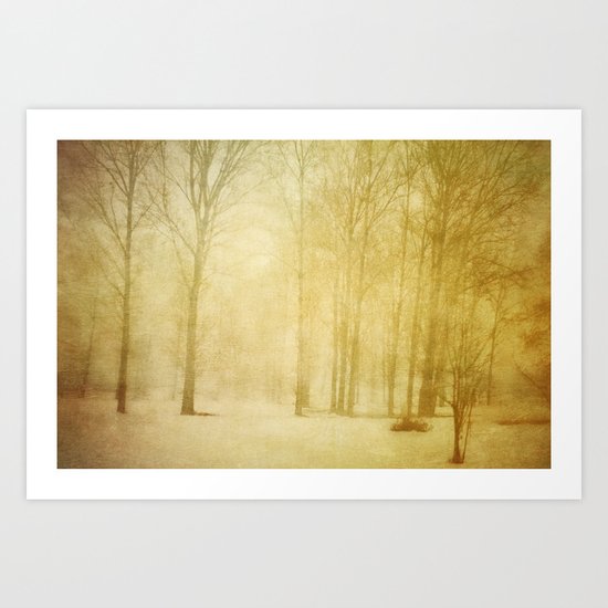 Winter Art Print