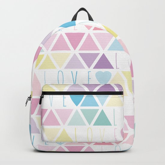 Valentine's Day - Love triangle Backpack