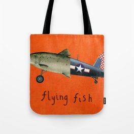 flying fish Tote Bag