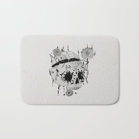 SUGAR SKULL Bath Mat