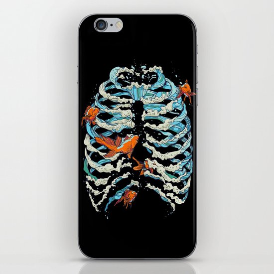FISH BONE iPhone Skin
