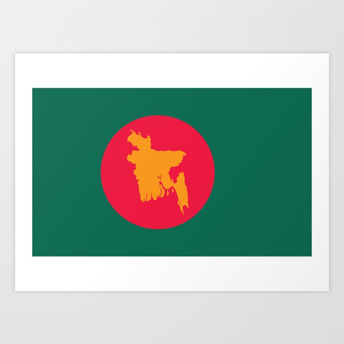 Flag | Bangladesh Art Print